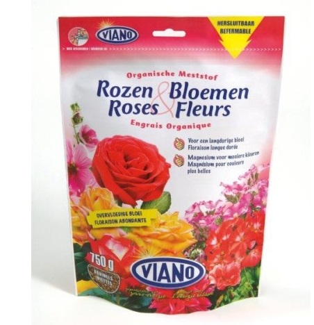 Fertilizator organic Viano Pentru trandafiri de 0,75 kg