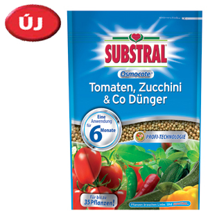 Substral Osmocote  îngrășământ magic pentru roșii, dovlecei și alte legume cu acțiune îndelungată  0,75 kg