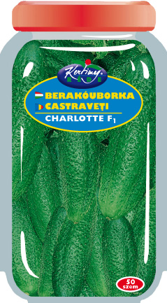 Drazsírozott Uborka (konzerv) Charlotte F1 50 szem