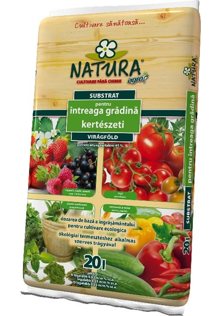 Potting soil gardening Natura 50 l