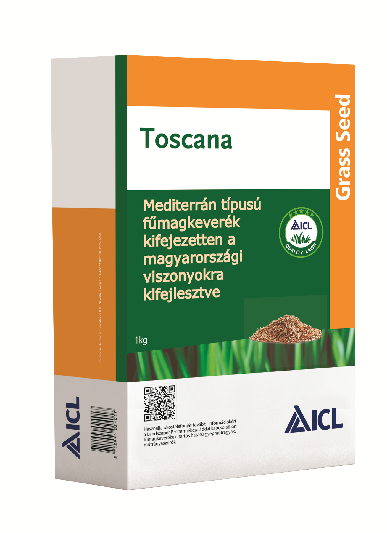 ICL semințe de iarbă Toscana (tip mediteranean) BOX 1x12 kg