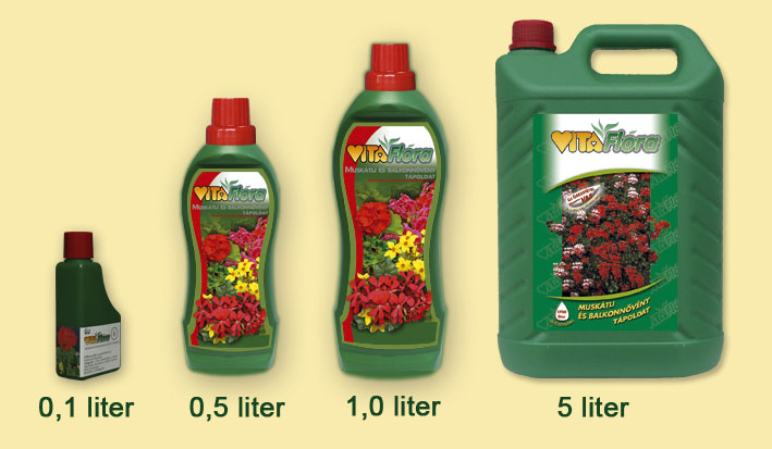 "Vitaflóra" soluție de alimentare pentru geranium 5l