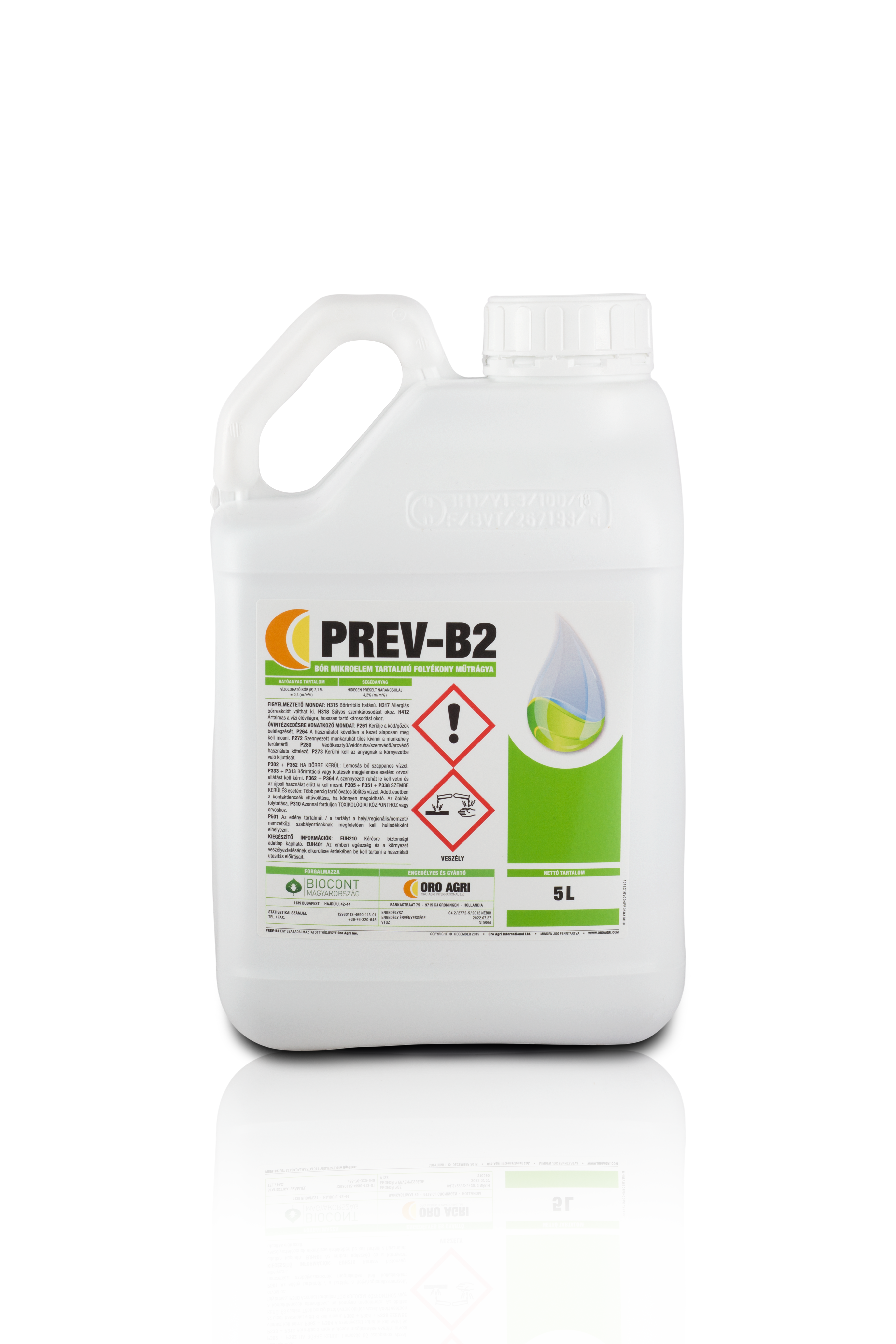 Îngrășământ foliar Prev-B2 5 l