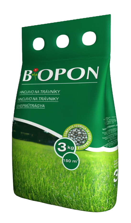 Biopon   îngrășământ de gazon  3 kg