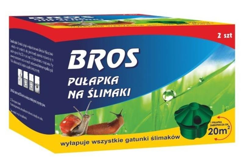 Capcană melc Bros 2 piese + 5 ml de lichid atractant