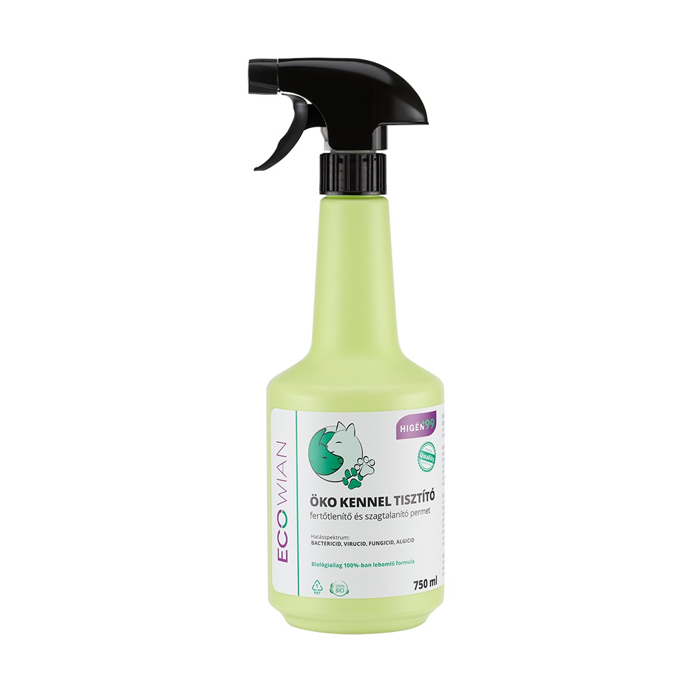 HIGÉN+99 Eco Kennel Cleaner, dezinfectant și dezodorizant 750 ml