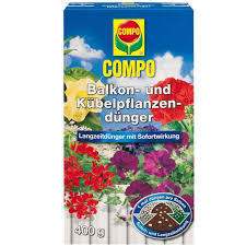 Compo îngrășământ de plante de balcoane bifazic 400g