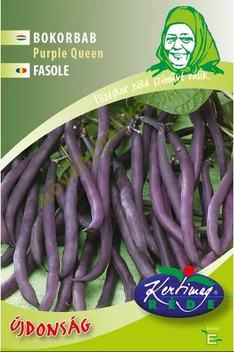 Fasole Bokorn păstăi violet Purple Queen 50 g