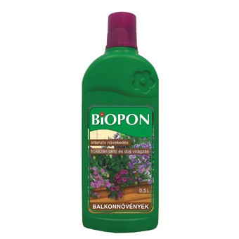 Soluție nutritivă Biopon pentru plante de balcon 0,5 l