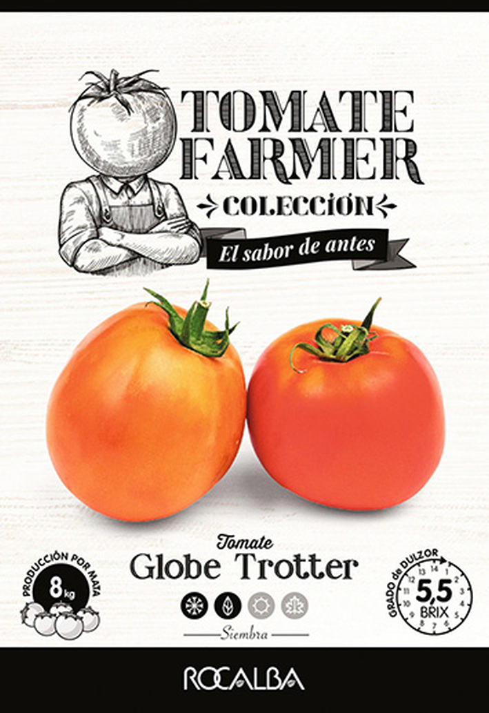 Tomate Globe Trotter (Farmer) Rocalba 20 boabe