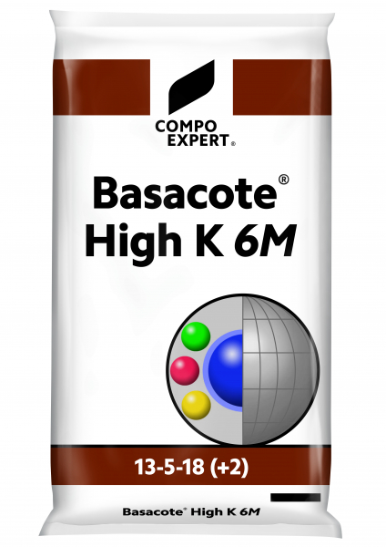 Basacote Plus High K 13+5+18+2MgO+TE 6 luni 25 kg