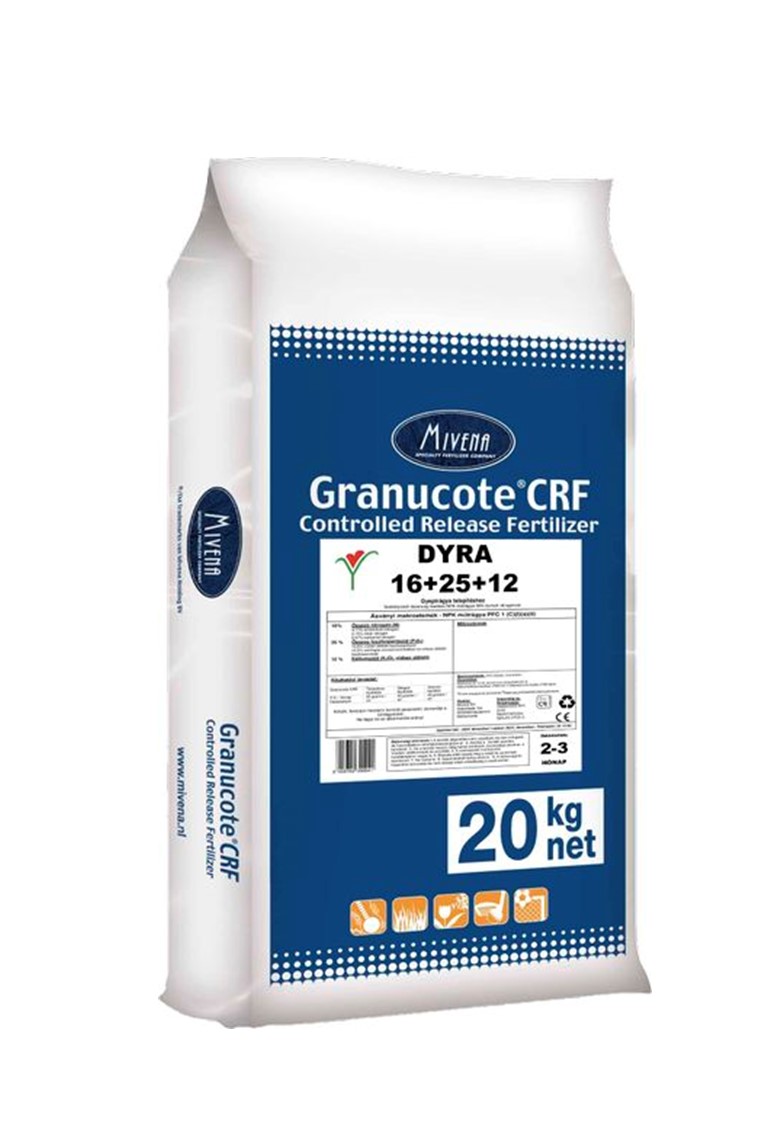 Dyra-Granucote planting lawn manure 16-25-12 2-3 months 20 kg