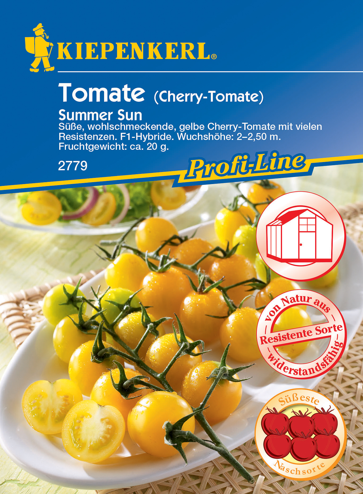 Roșii cherry Summer Sun Kiepenkerl 6 bucăți