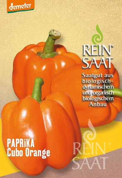 Paprika organică Cubo Orange Pure Seed aprox. 30 semințe