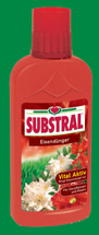 Soluţie nutritivă Substral ca supliment de fier 0,25 l