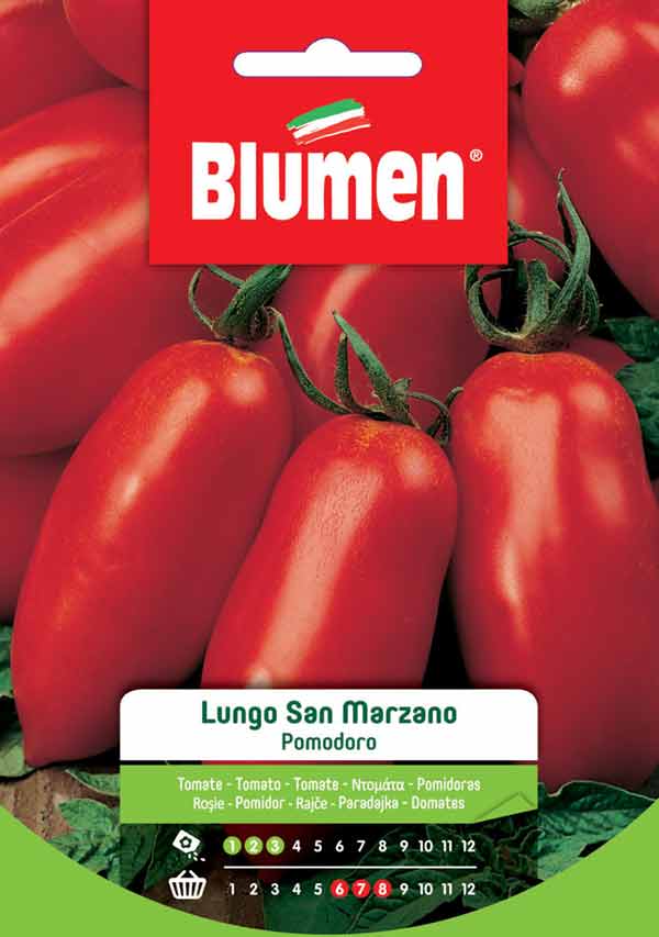 Roșii lungi San Marzano Blumen 2 g