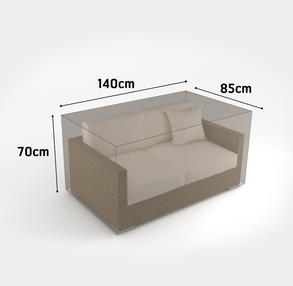 Pătură pentru mobilier de grădină pentru canapea dublă de grădină Covertop 140x85x70 cm