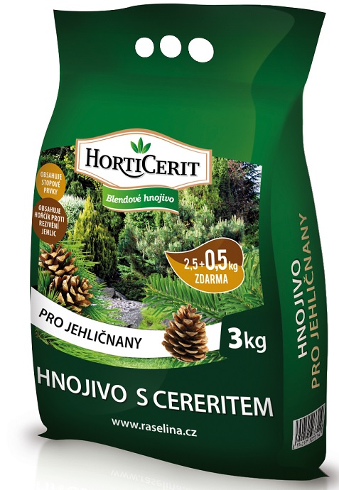 Îngrășământ granulat (Horticerit) Conifere 3 kg