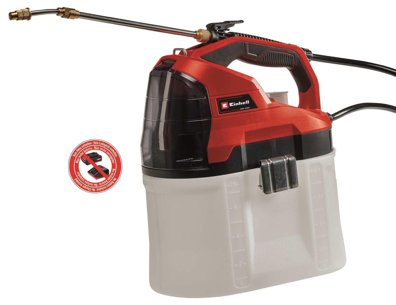 Einhell Akkumulátoros permetező 7,5 liter GE-WS 18/75 Li - Solo