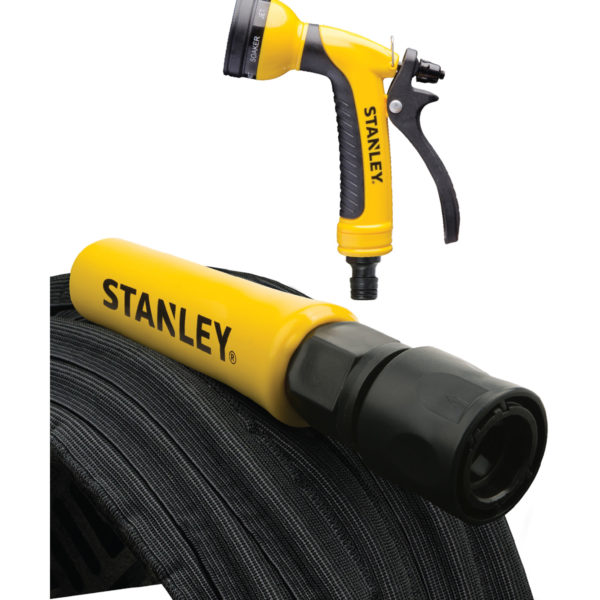 Furtun de irigare + pistol de stropire Stanley duraflex