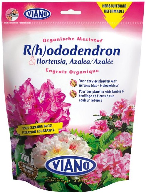 Fertilizator organic Viano pentru Rhododendron 0,75 kg