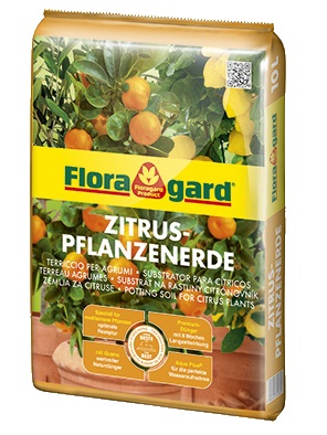  Pământ de flori  Floragard pentru plante citrice 10 l